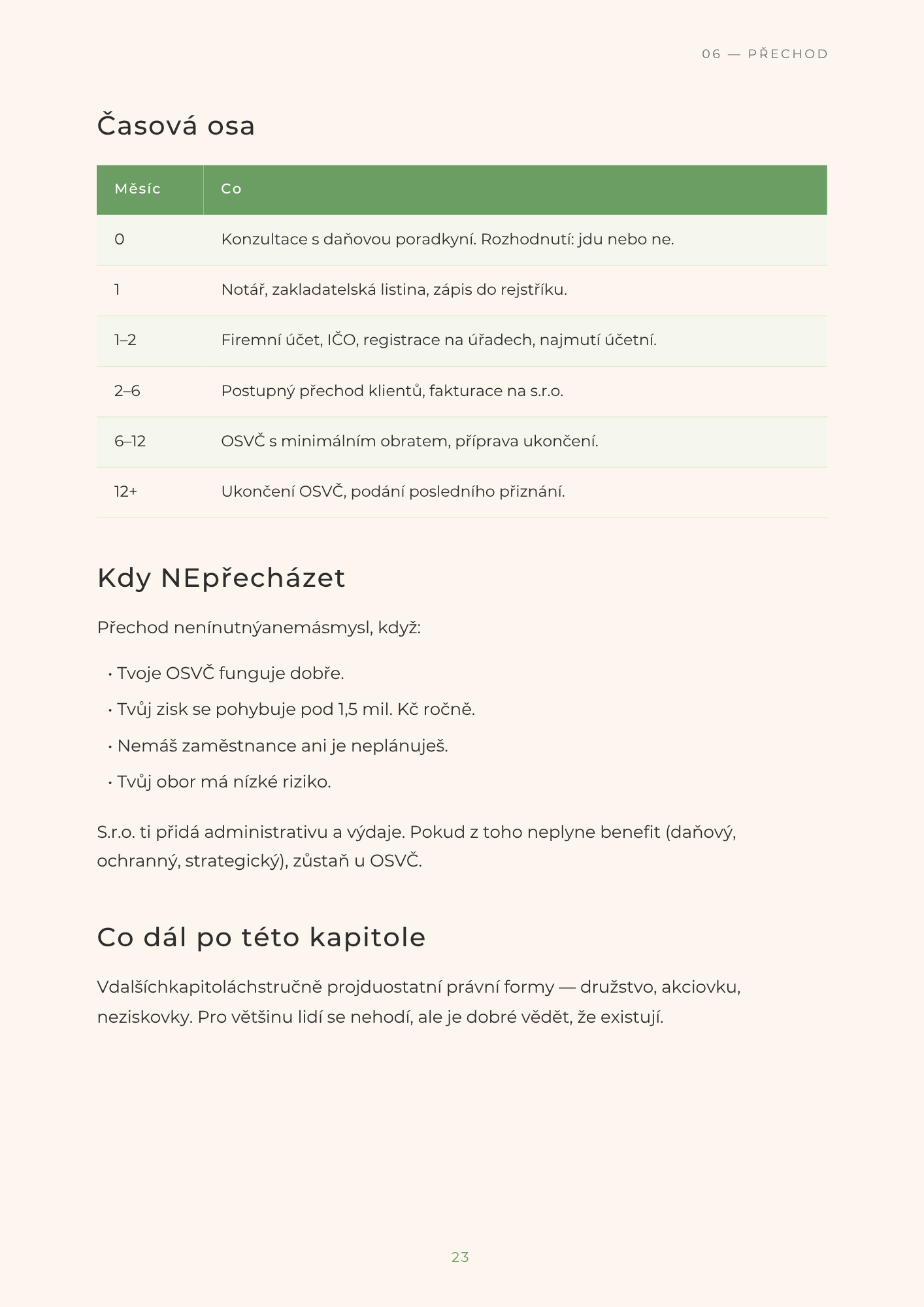 Právní formy podnikání 2026 — OSVČ, s.r.o. | Ebook - Obrázek 5