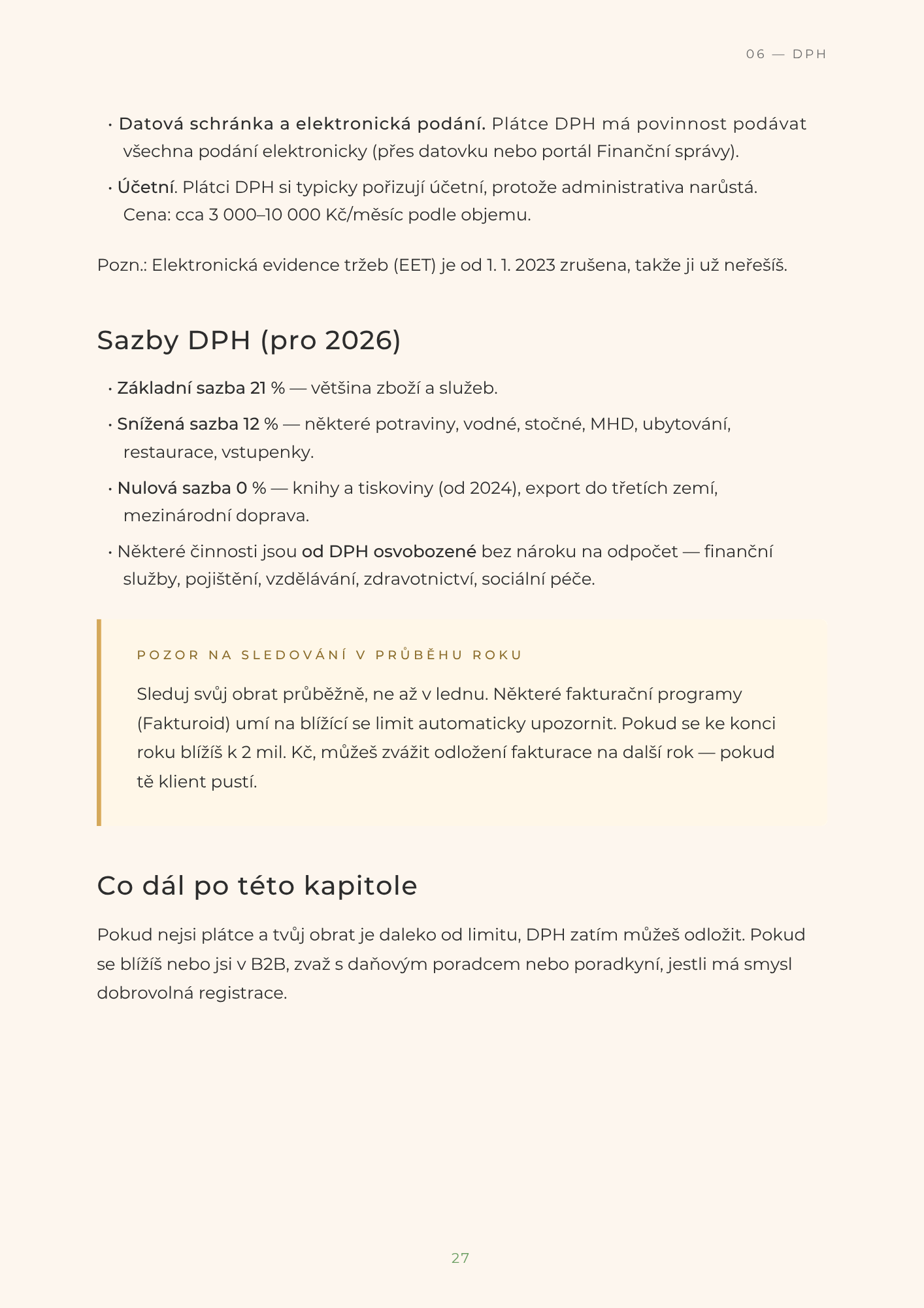 Daně pro OSVČ — průvodce daněmi 2026 - Obrázek 4