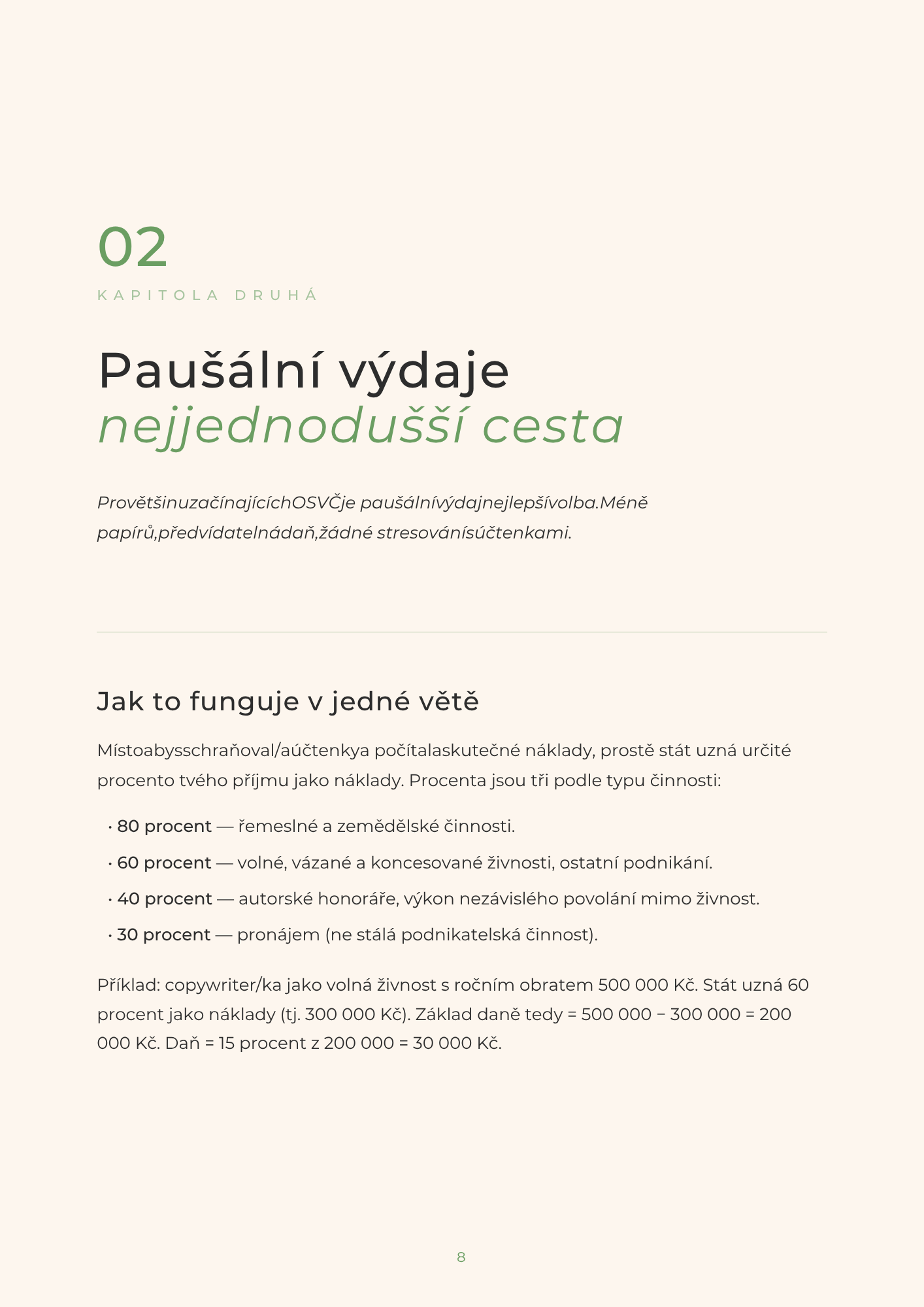 Daně pro OSVČ — průvodce daněmi 2026 - Obrázek 3