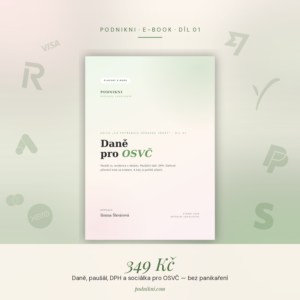 Daně pro OSVČ — ebook Podnikni 2026