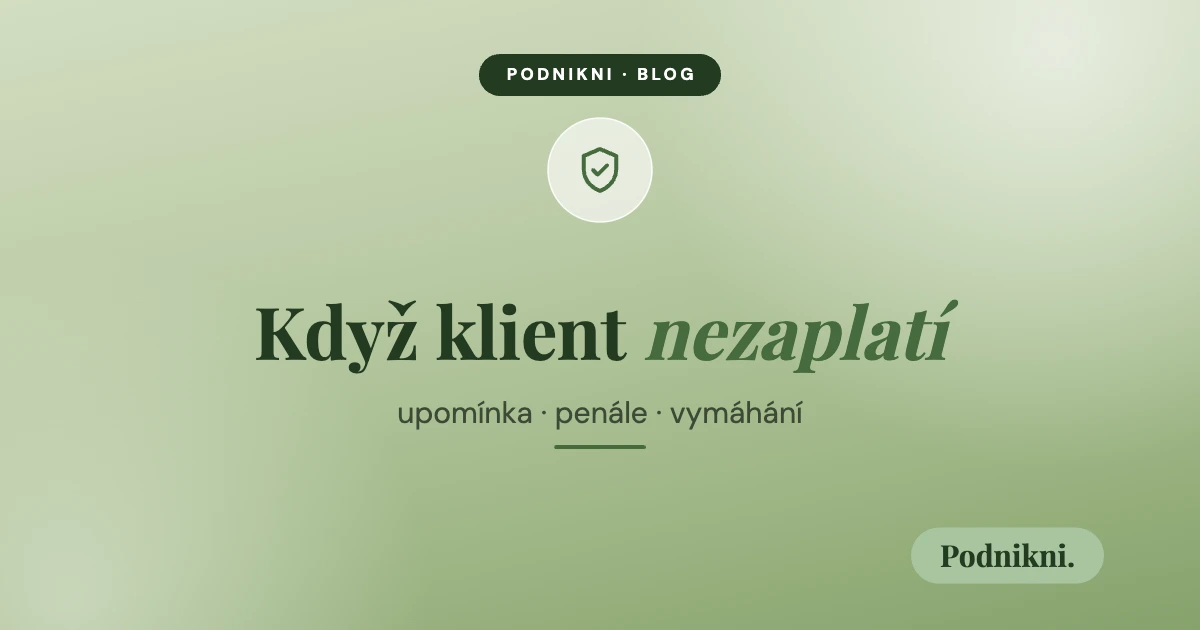 Když klient nezaplatí – 4 stupně řešení